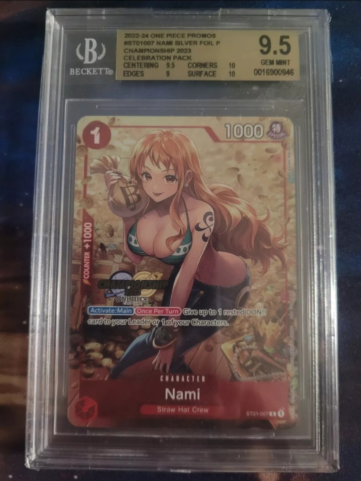 One Piece TCG - Nami CS 2023 Celebration ST01-007 English