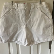 SPANX twill shorts