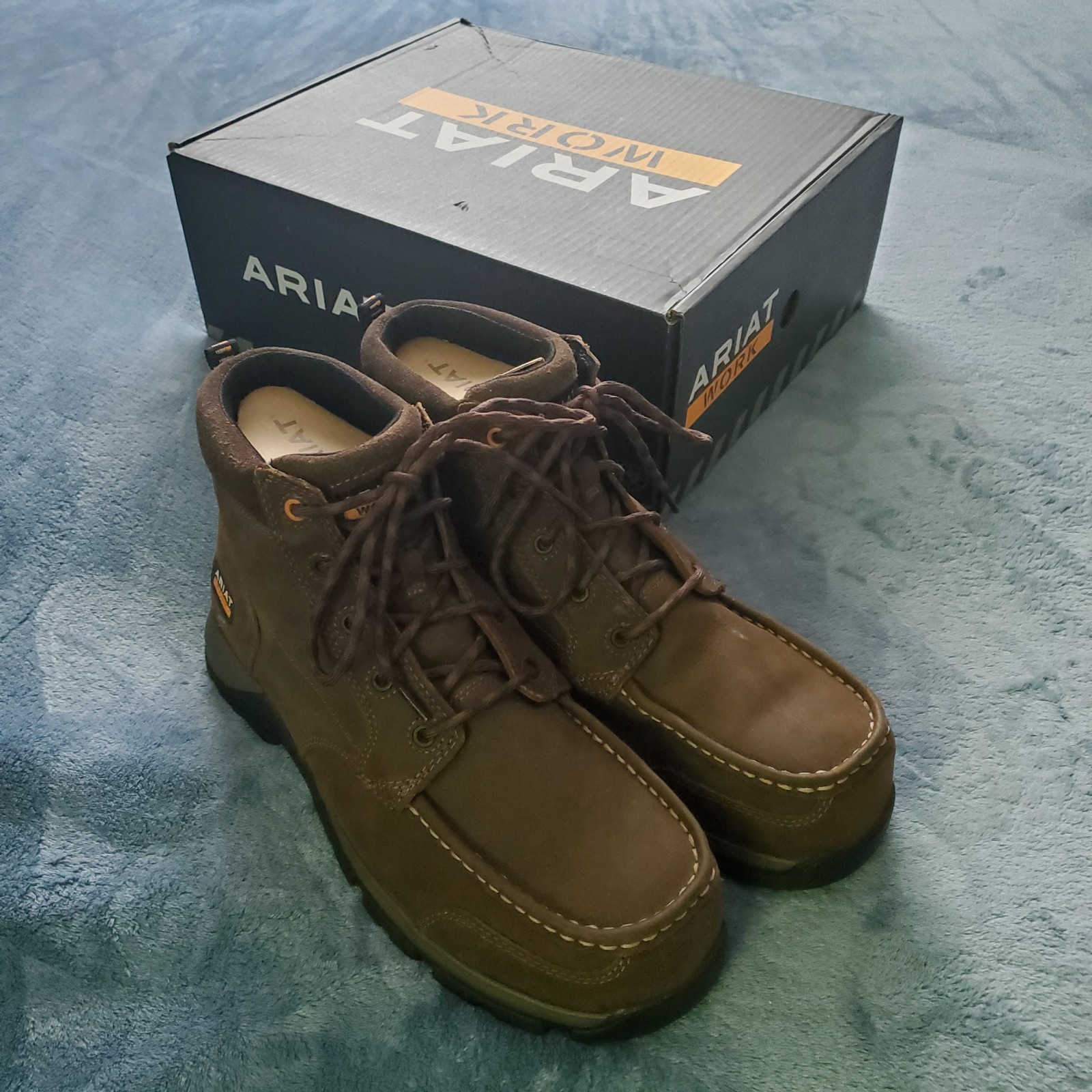 Ariat Work Edge LTE Chukka SD Composite Toe Boots, Size 10 EE Wide