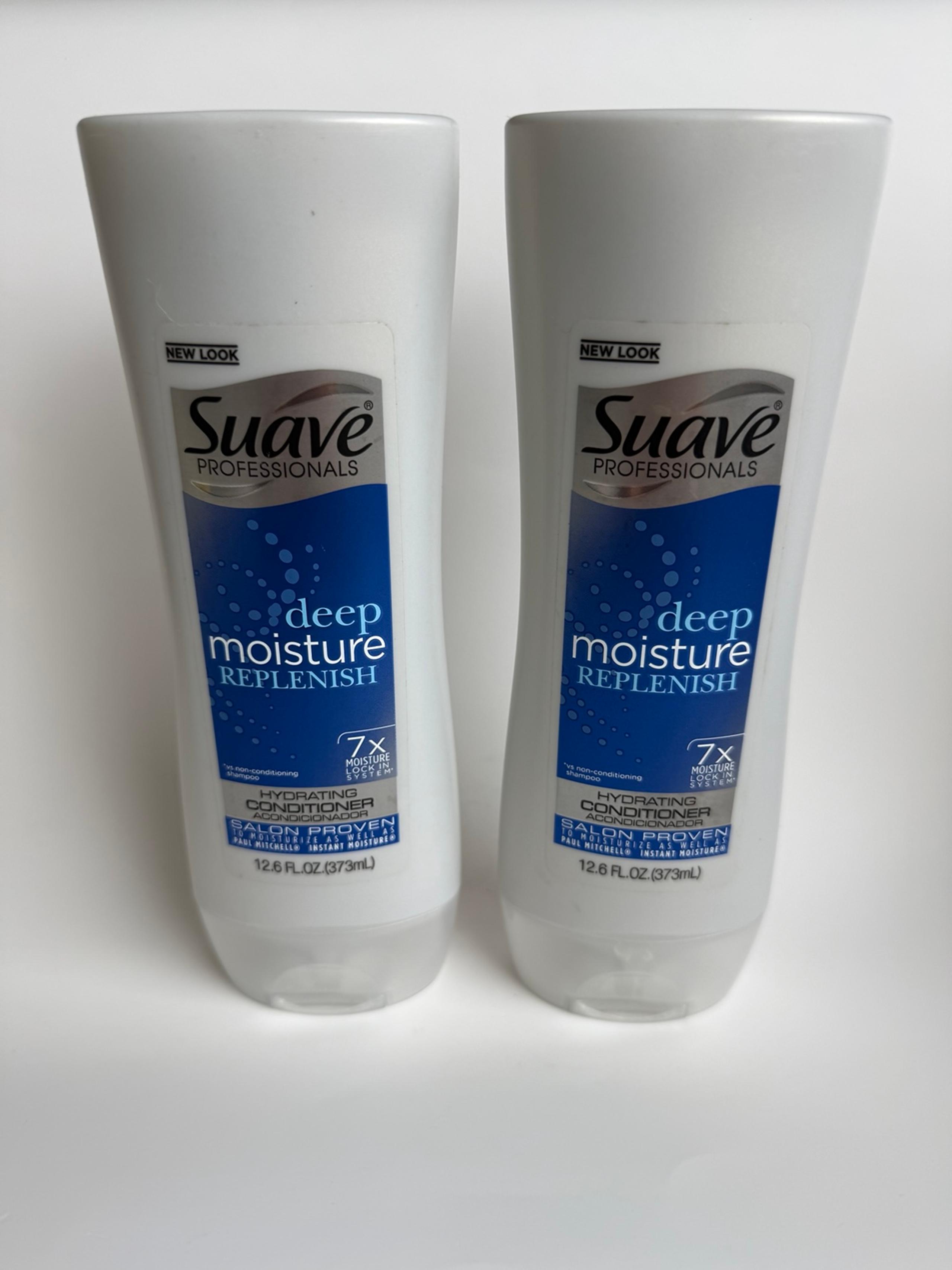 2x Suave Deep Moisture Replenish 7x Moisture Hydrating Conditioner 12.6 oz Each