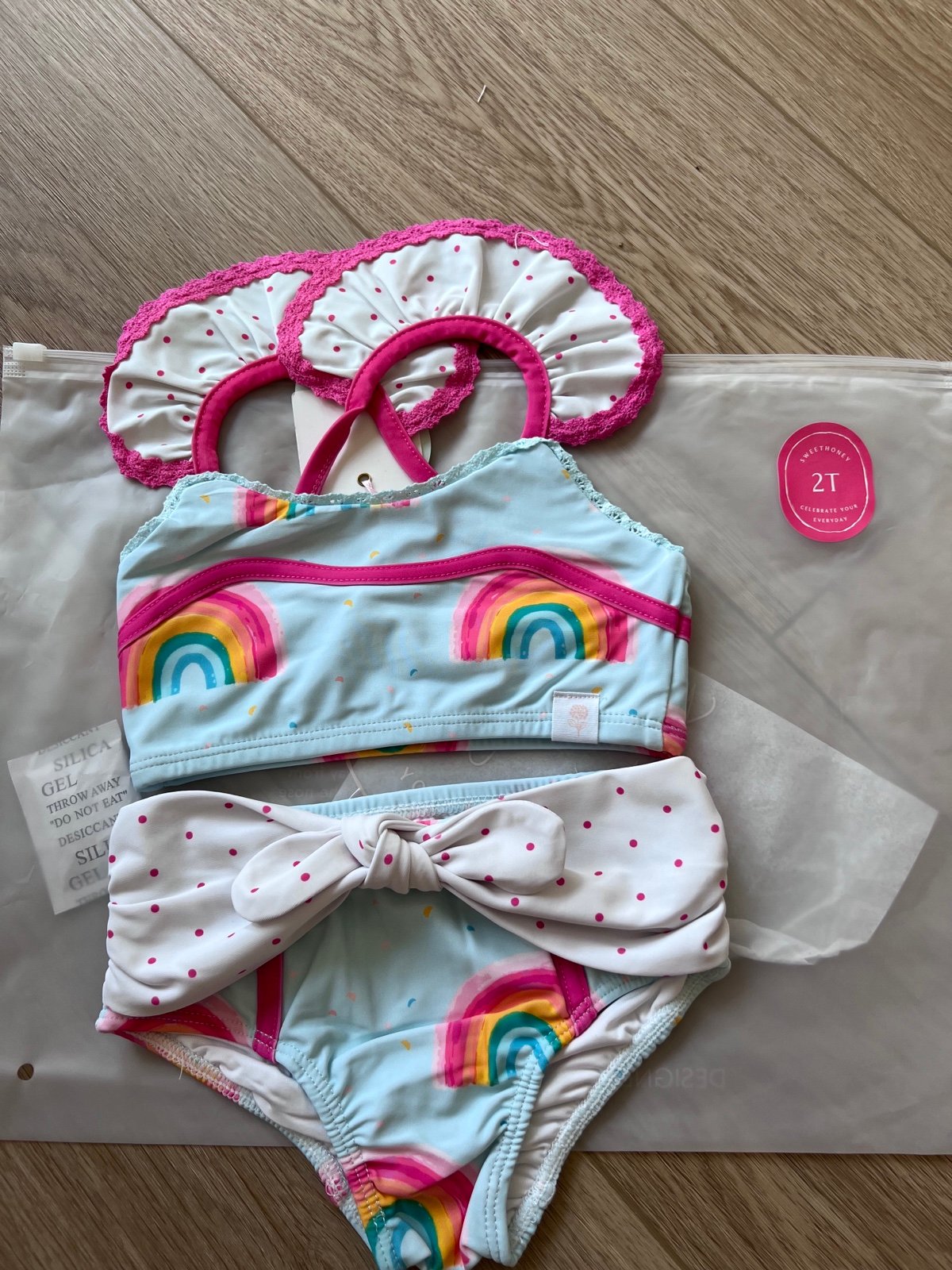 SweetHoney two piece toddler bathing suit