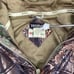 Vintage Advantage Hunting Camo Jacket Polyester Full Zip Mesh Lined Woodland 90s