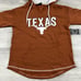 Texas Longhorns Colosseum Womens Small Tunic Pullover V-Neck Hoodie Texas Orange