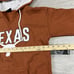 Texas Longhorns Colosseum Womens Small Tunic Pullover V-Neck Hoodie Texas Orange