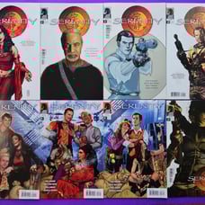 Lot Of 8 SERENITY 1-3 Complete Series With Variant Covers 2005 VF/NM 9.0