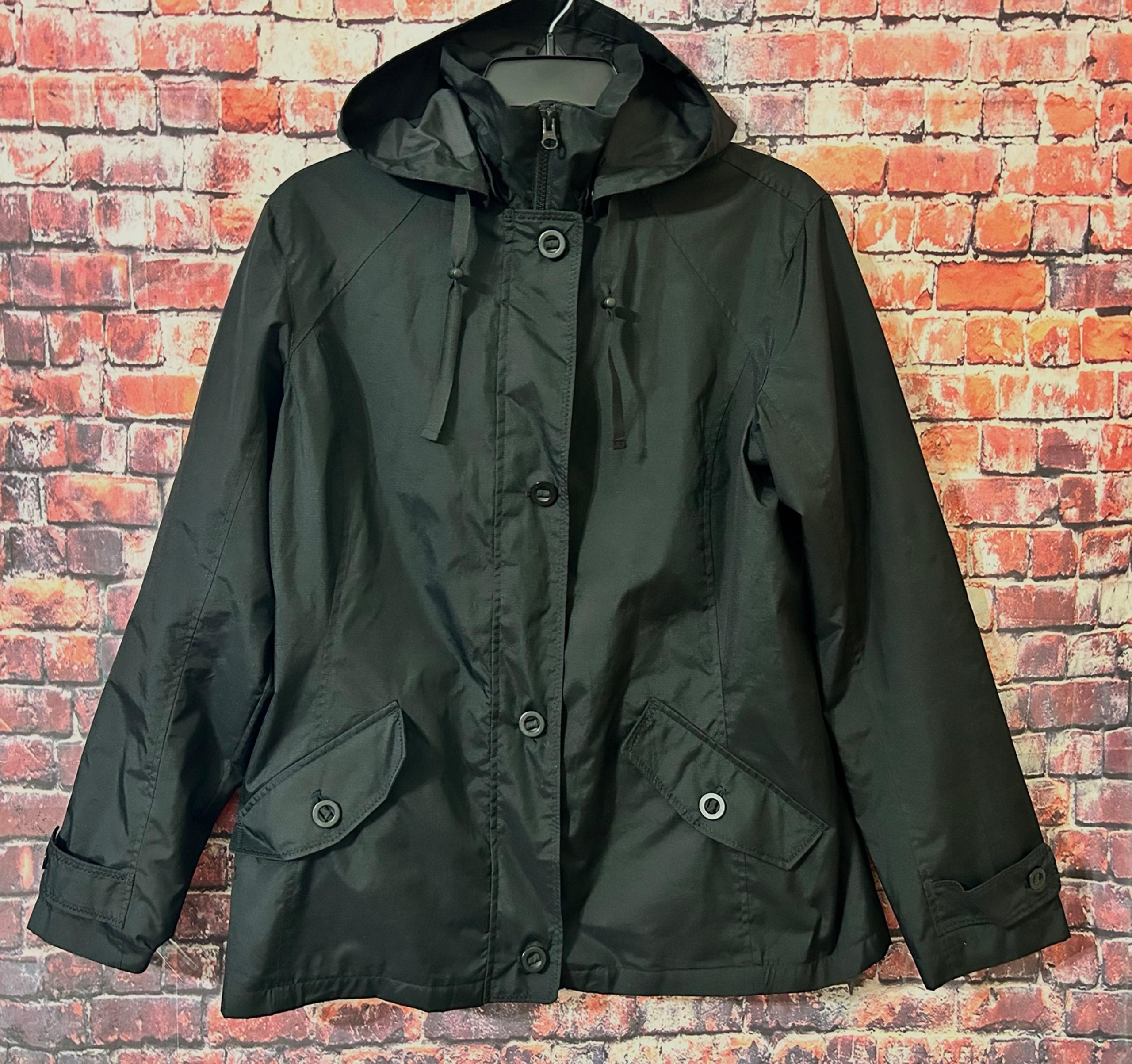Lands’ End Women’s Full Zip/Button Down Lightweight Jacket Size M (10-12)