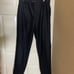 Ralph Lauren Men's Black Classic-Fit Wool Trousers Pants 35W 34L