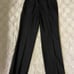 Ralph Lauren Men's Black Classic-Fit Wool Trousers Pants 35W 34L