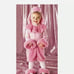 Pink Poodle Toddler Costume 12-18months