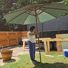 Alcove Outdoor Patio Umbrella's