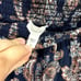 Garnet hill midi skirt womens small blue paisley pull on pockets boho hippie