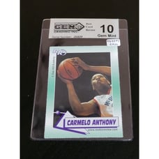 CARMELO ANTHONY 2002 ROOKIE REVIEW RC BASKETBALL CARD