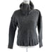 James Perse Wool Cashmere Turtleneck size 0 Gray Chunky Knit Ribbed Soft