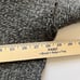 James Perse Wool Cashmere Turtleneck size 0 Gray Chunky Knit Ribbed Soft