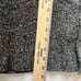 James Perse Wool Cashmere Turtleneck size 0 Gray Chunky Knit Ribbed Soft