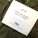 Zara The Relaxed Daily Pant Olive Size Medium NWT Relaxed Mid Waist B16