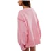 New We the Free People Camden Distressed Pink Sky Sweatshirt Size Medium