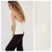 NWOT. Zara White Linen Blend Halter Top with Tie Detail. Size XS.