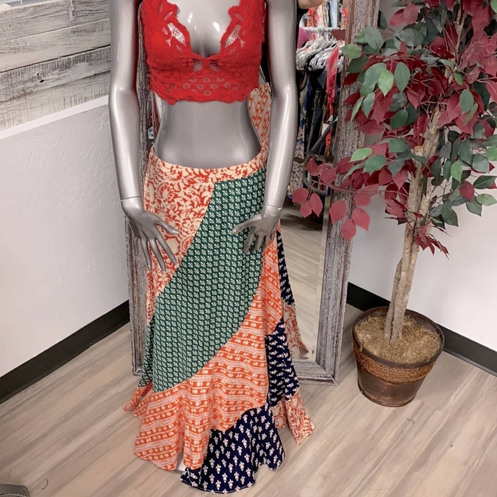 NWT Free People Maxi Skirt