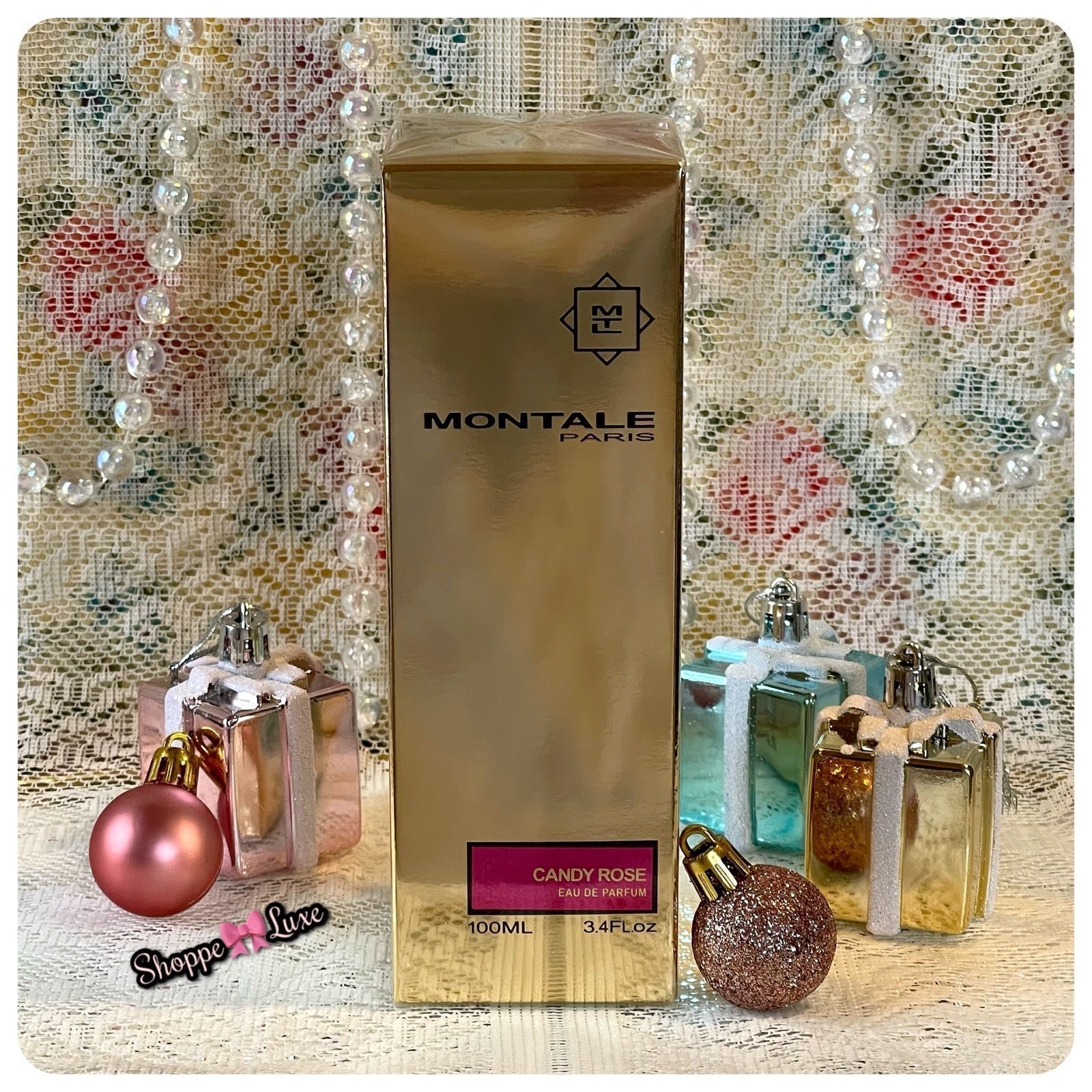 NEW MONTALE PARIS CANDY ROSE EAU DE PARFUM SPRAY 100ML 3.4 FL OZ SEALED AUTH