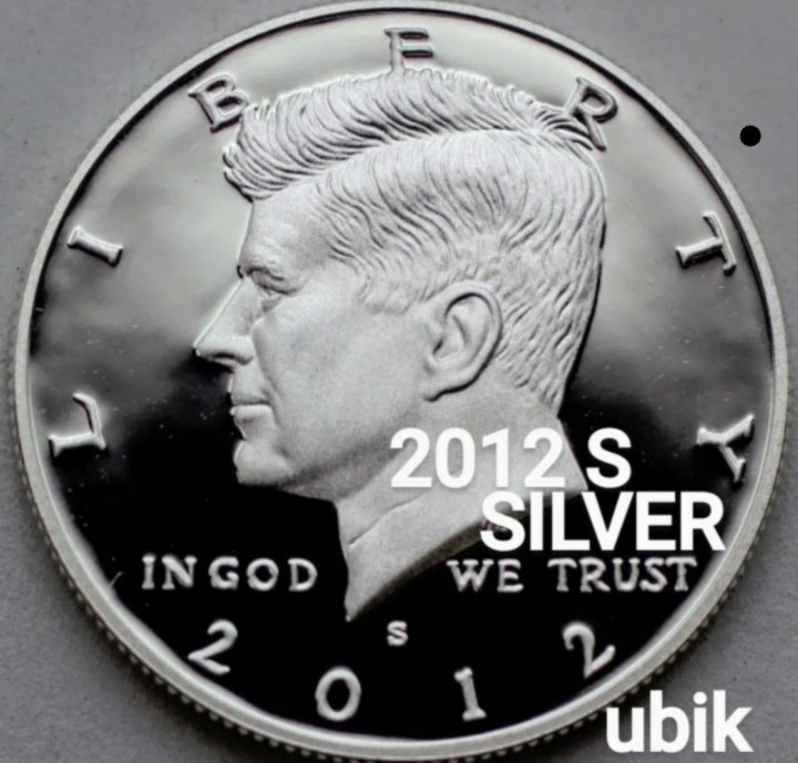 ☆ 2012 S Silver Proof Kennedy Half Dollar • .900 Silver • Key Date • DCAM GEM