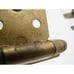 Lot 16 Amerock 7139 Hinges w/ Screws Ant Satin Brass Self Close Variable Overlay