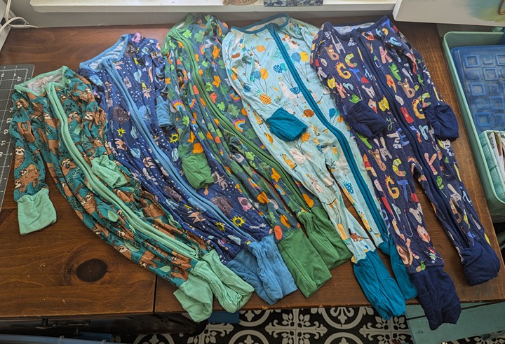 Little Sleepies Zippy Bundle 6-12 mo