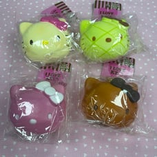Hello Kitty Head Bun Set