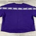 Women's 2XL WEAR by Erin Andrews Purple Minnesota Vikings Cropped Hoodie NWT