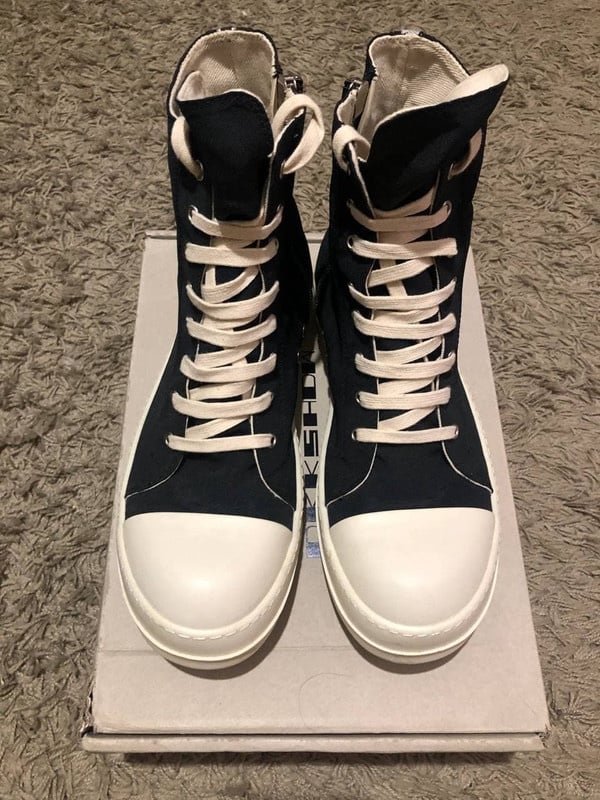 Rick Owens Drkshdw Ramones High Sneakers