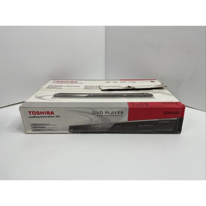 Toshiba SD4300 DVD Player New In Box.