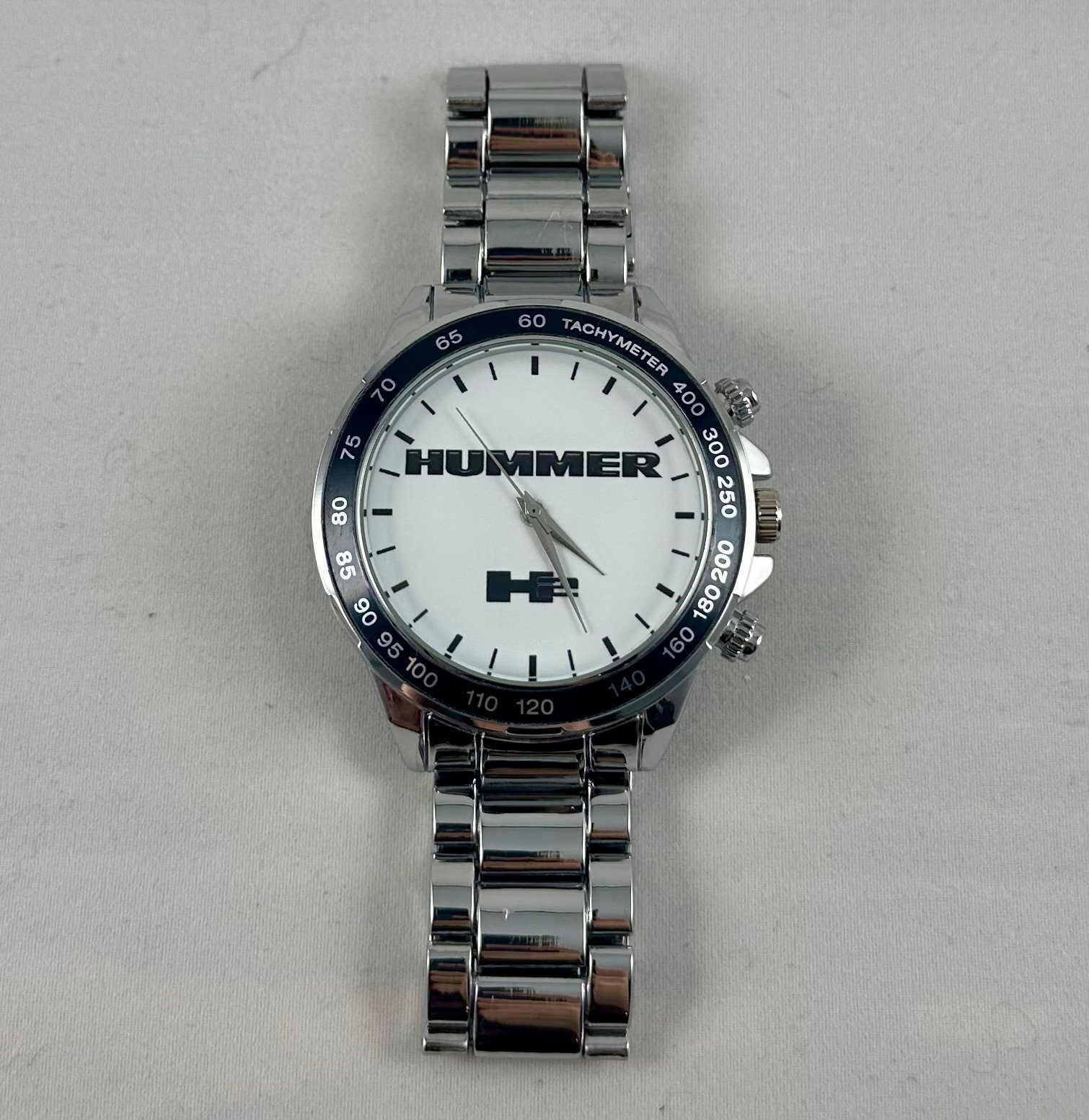 Hummer H2 Watch Stainless Steel White
