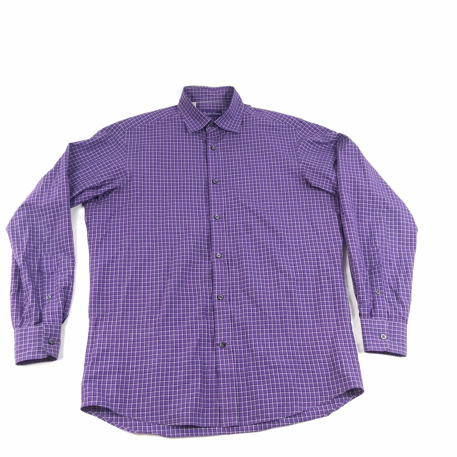 Ralph Lauren Purple Label Mens Cotton Dress Shirt Size M