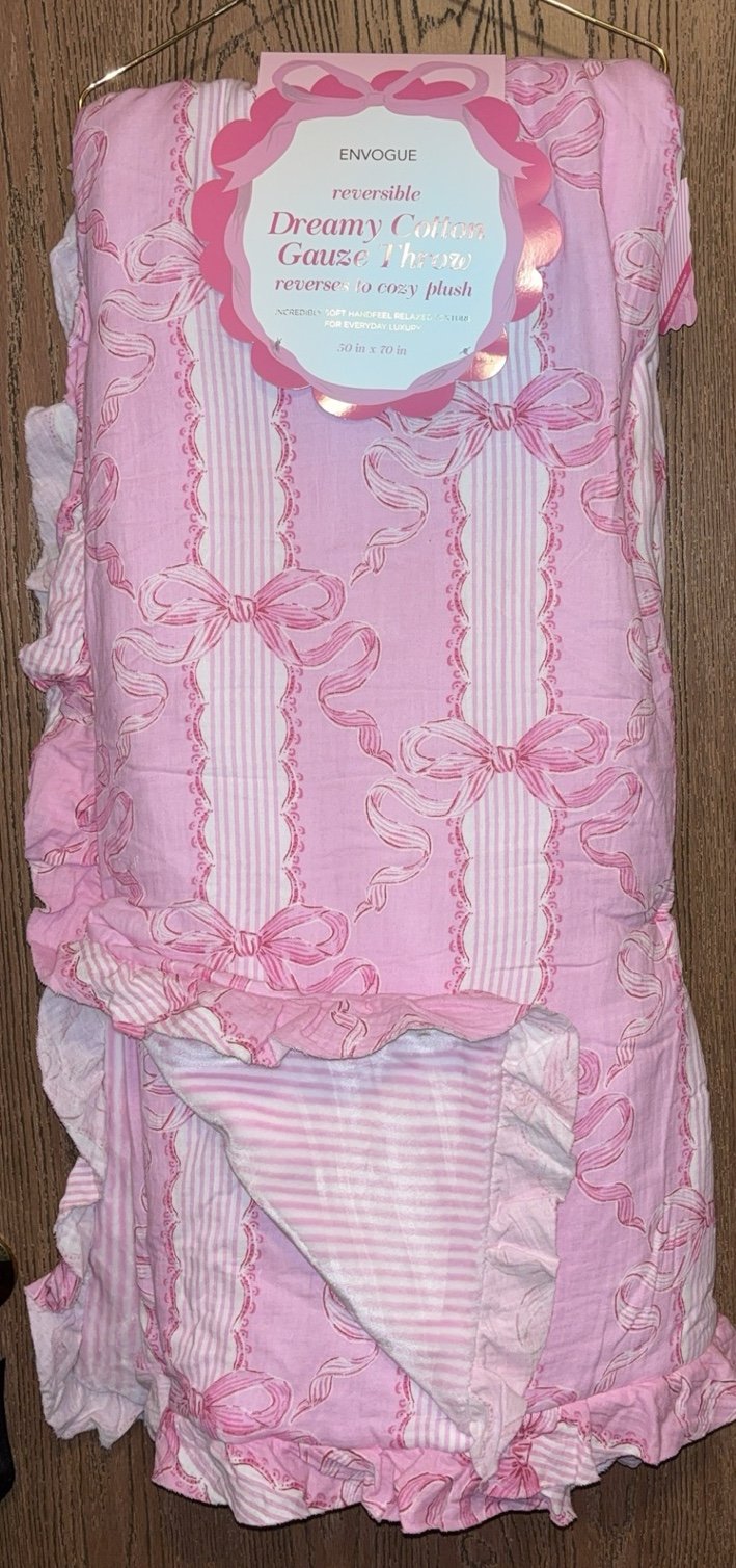 Dreamy Cotton Gauze Throw