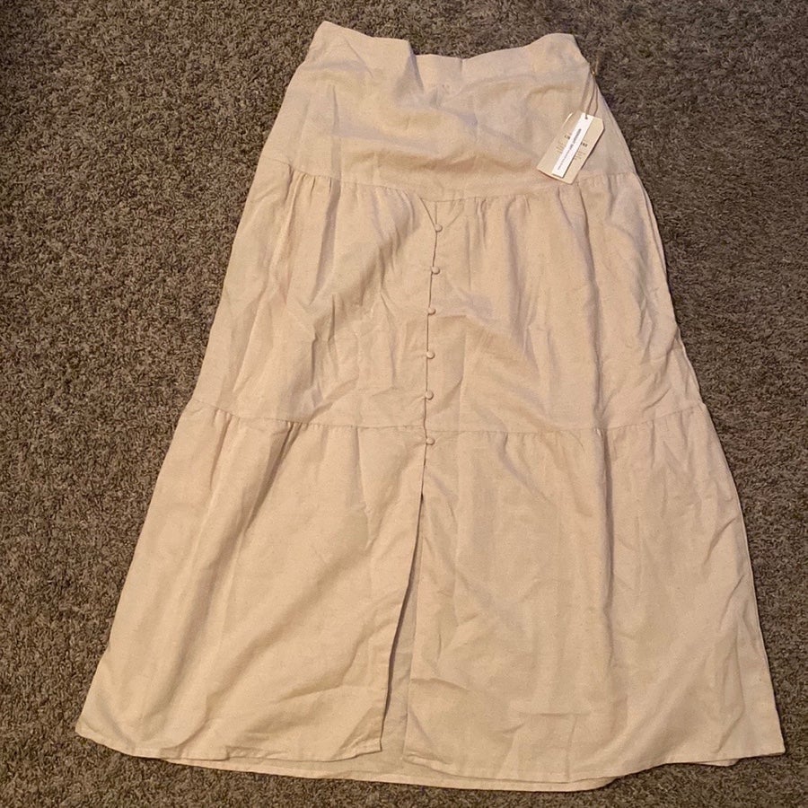 Midnight Sky Long Skirt (size: L) -updated price-