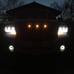 White LED Angel Eye Fog Lamp Driving Light w/ Switch & Harness for Ford F-150