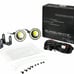 White LED Angel Eye Fog Lamp Driving Light w/ Switch & Harness for Ford F-150