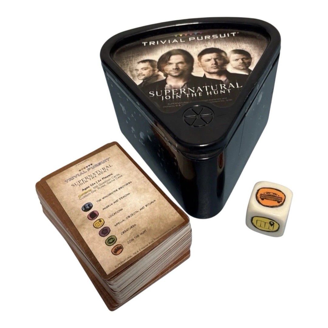 Hasbro Supernatural: Join The Hunt Trivial Pursuit Game - Complete