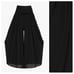 NWT. Zara Stefano Pilati Collection Black Semi-Sheer Halter Top with Bow Size M.