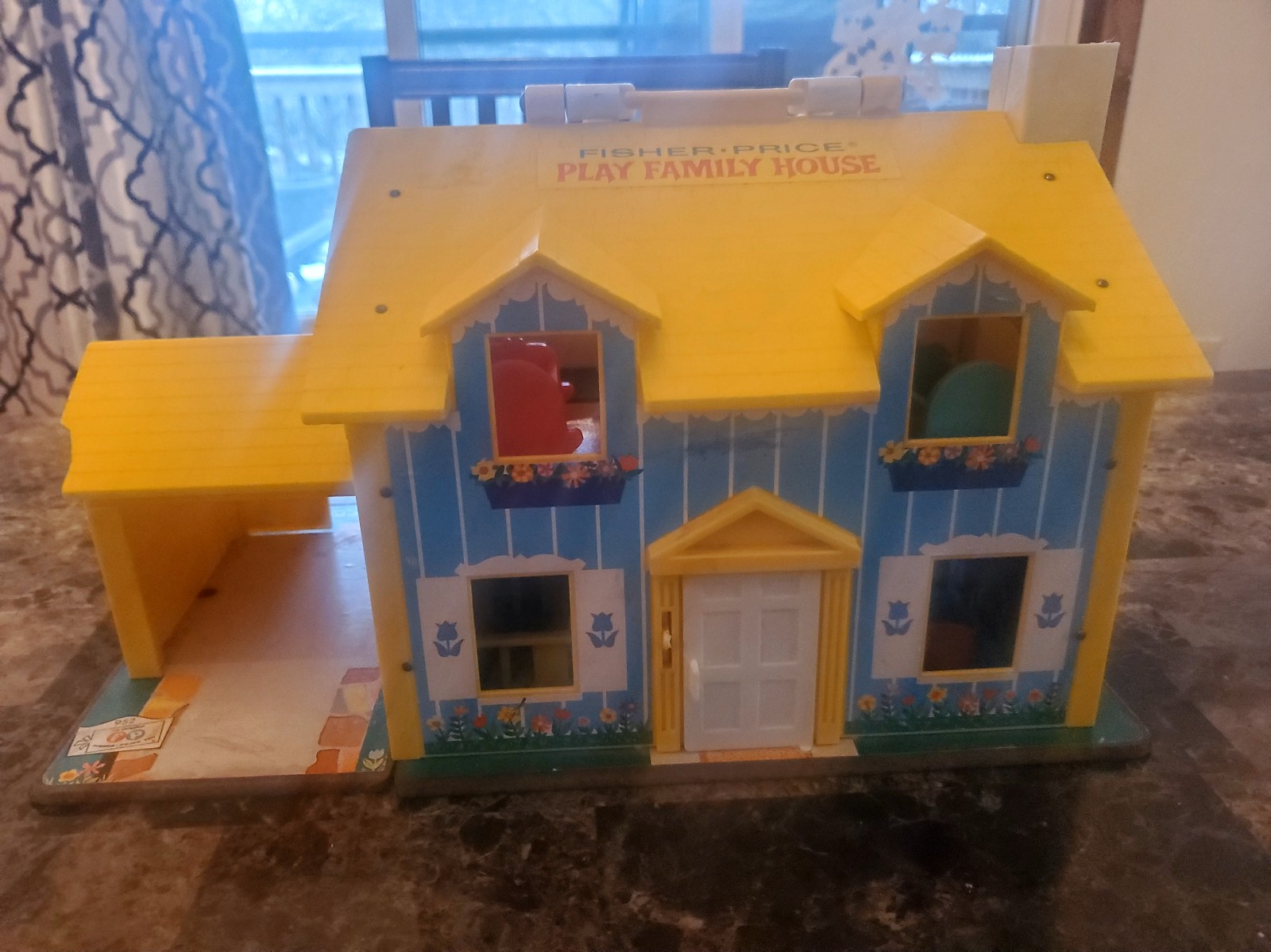 Vintage Fisher Price Play Family Mansion