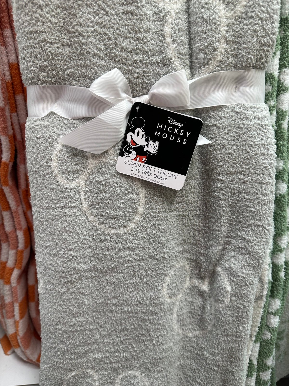 Mickey Mouse blanket. TikTok viral blanket. Barefoot Dreams Dupe