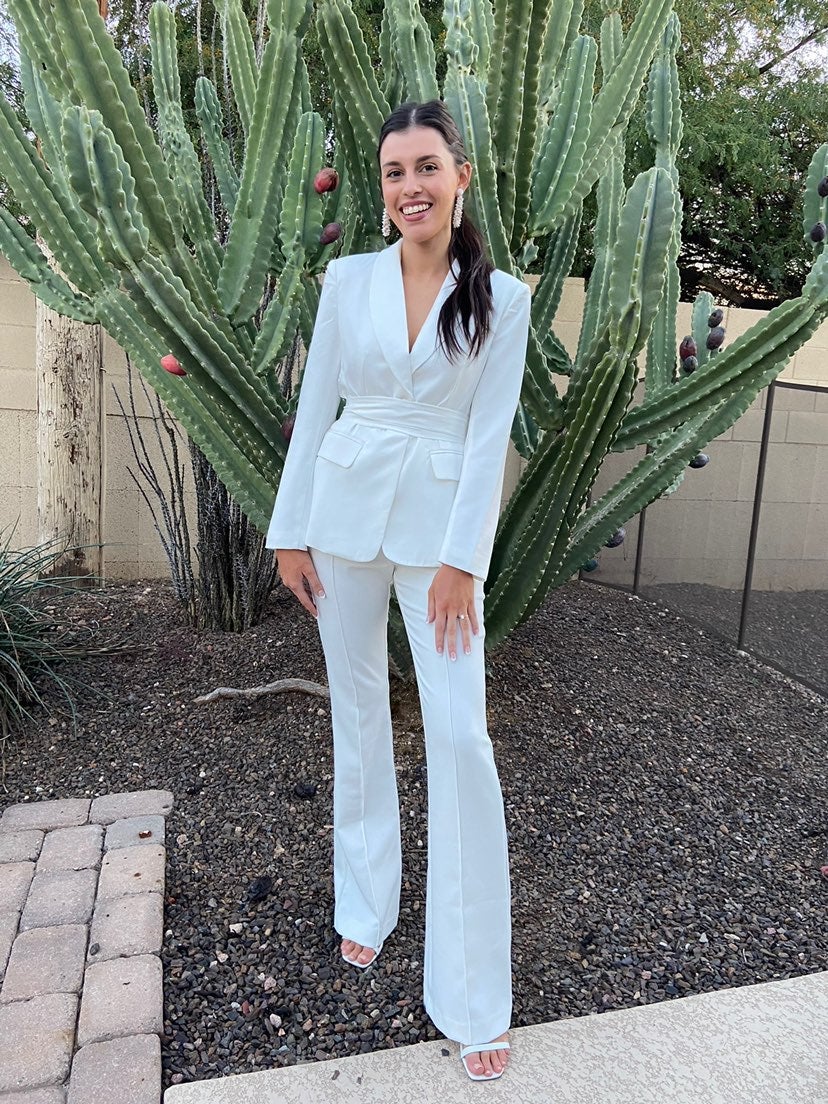 Bridal pantsuit