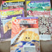 Lot of 16 quilting magazines