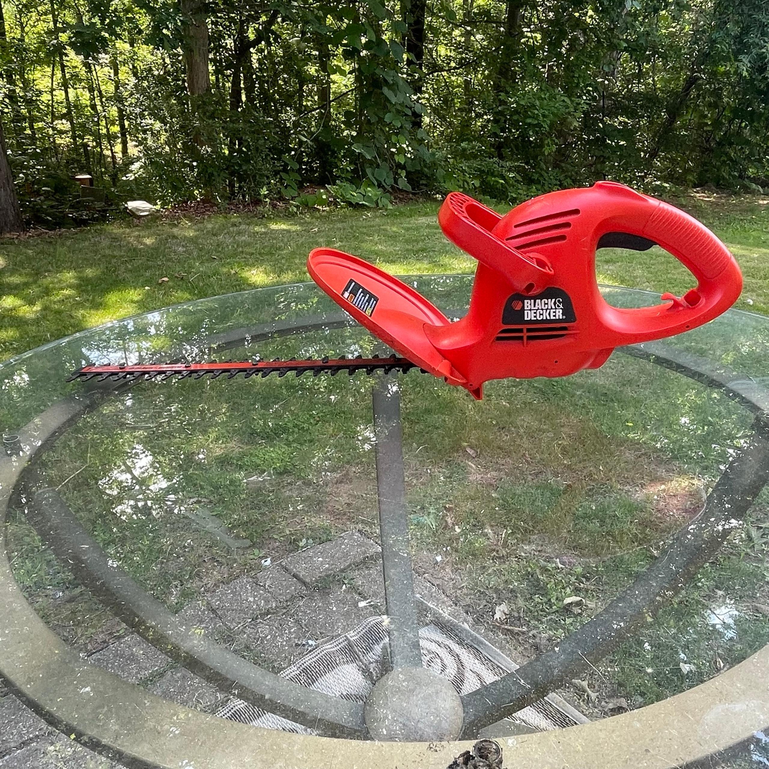 BLACK+DECKER Electric Hedge Trimmer, 17-Inch