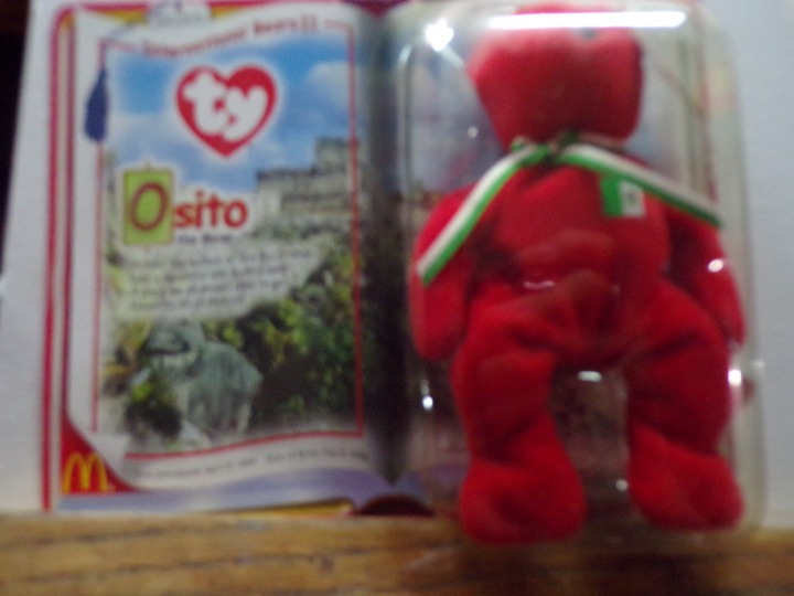 RETIRED TY BEANIE BABY - OSITO
