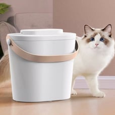 UAH CAT DOG INTELLIGENT VACUUM FOOD STORAGE BUCKET LOCKER BOX SMART FRESH MOISTU