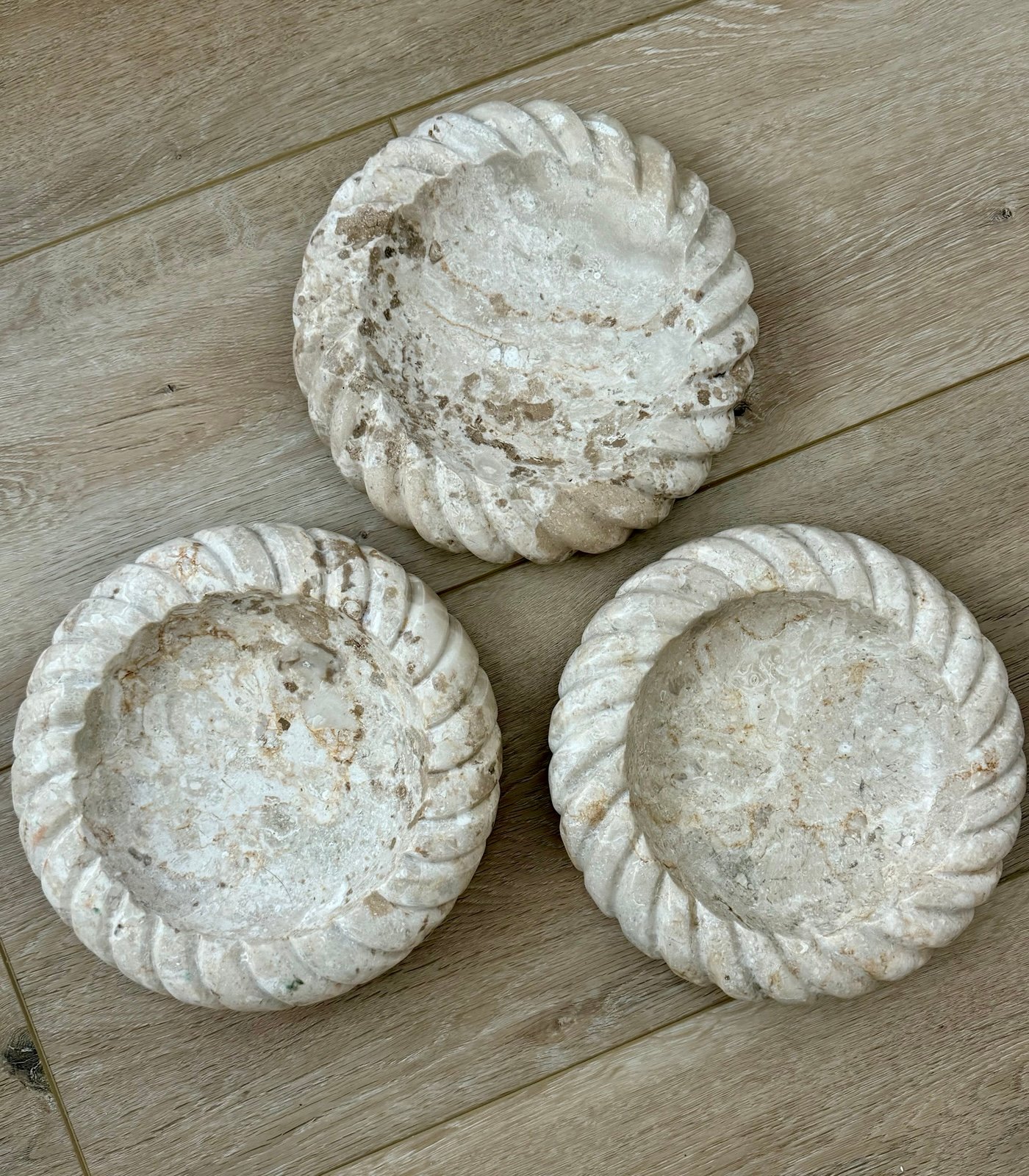 Twisted Edge Marble Dish Cream - Threshold designed with Studio McGee