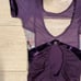 New Custom-made Purple Floral Ballet Leotard