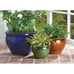 Jewel Tone Flower Pot Trio