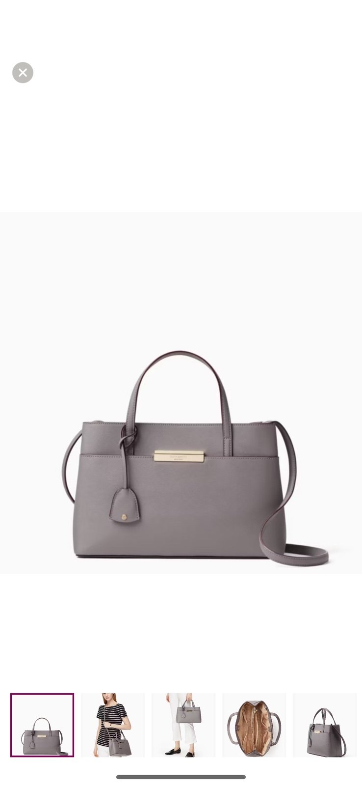 Kate Spade Maiden Way Saffiano Zuri